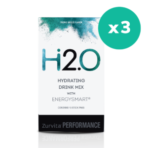 Zurvita H2O Hydrating Mix – 30 Stick Pack