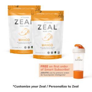 Zurvita 2 Zeal Canister Bundle, 60 servings – Mango