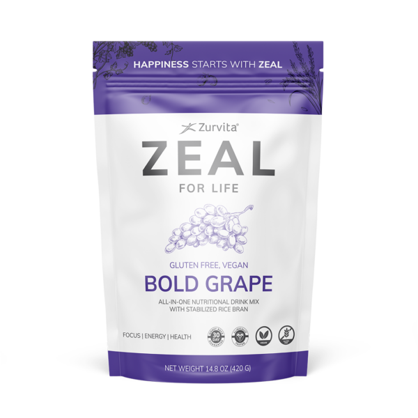 Zurvita Zeal 30 Servings - Bold Grape