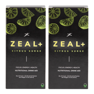 Zurvita Zeal+ 30 Packets – Citrus Surge