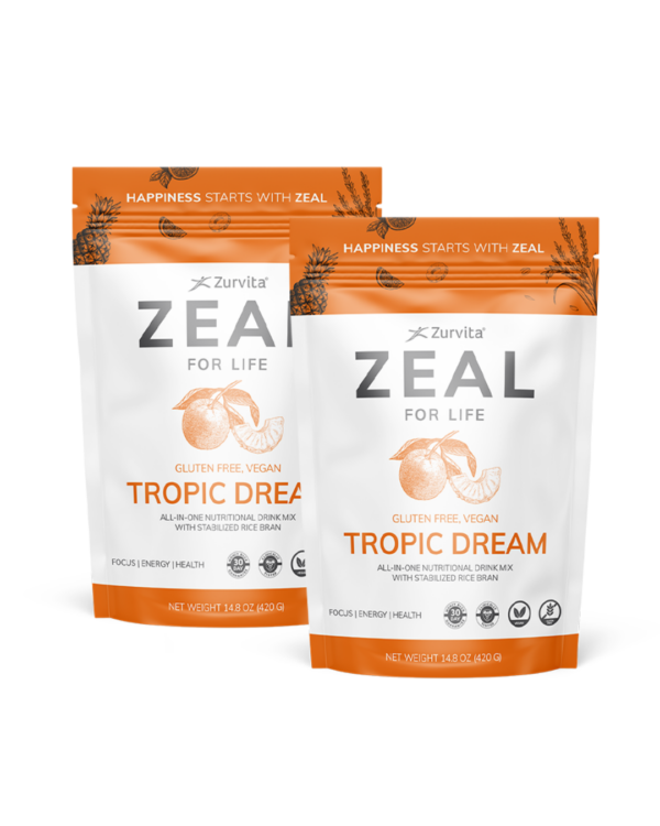 Zurvita 2 Zeal Bundle, 60 servings - Tropic Dream