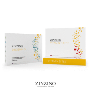 Zinzino Zinoshine+ kit with 2 test