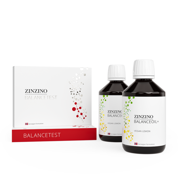 Zinzino BalanceOil+ Vegan Kit with Test